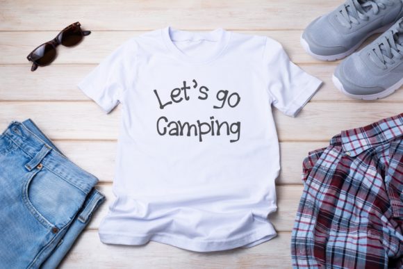 Camping is Life Font PNG with transparent background - Preview 6