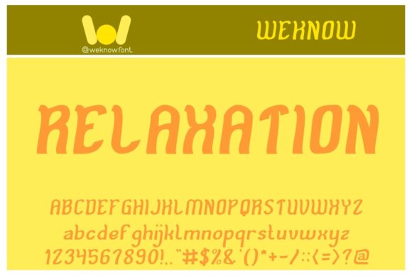 Cat Eyes Font - Preview 1