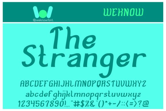 Cat Eyes Font - Preview 3