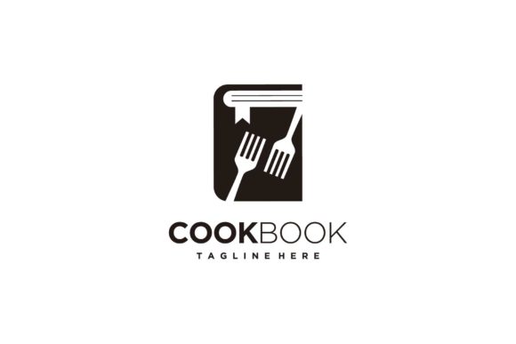 Cook Book, Recipe Logo Template Design