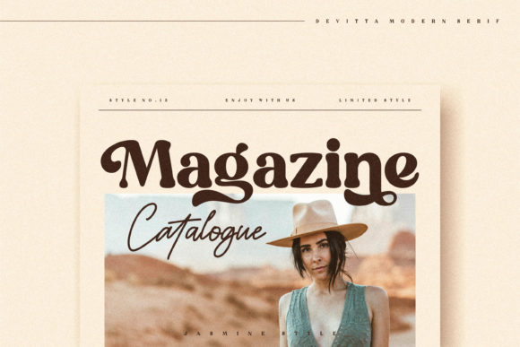 Devitta Font - Preview 3