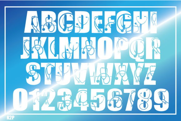 Doctor and Nurse Font - Preview 1