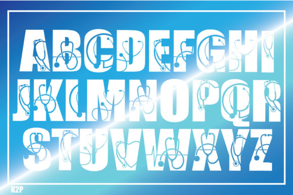 Doctor and Nurse Font - Preview 2