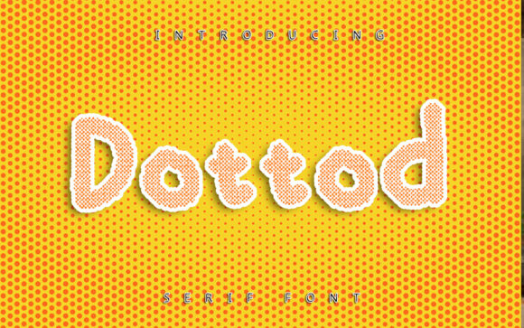 Dottod Font - Preview 1