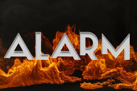 Explosion Font - Preview 3