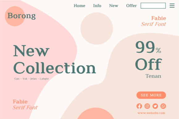 Fabie Font - Preview 1