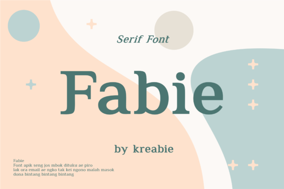 Fabie Font - Preview 3