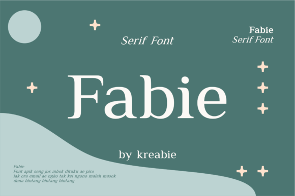 Fabie Font - Preview 4