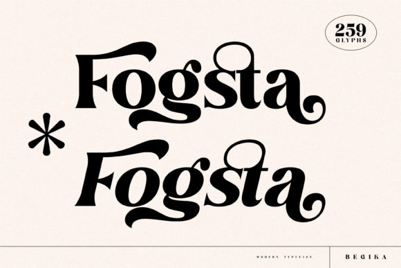 Fogsta Font - Preview 1