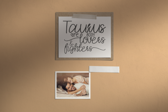 Generous Taurus Duo Font - Preview 3