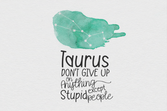 Generous Taurus Duo Font - Preview 6
