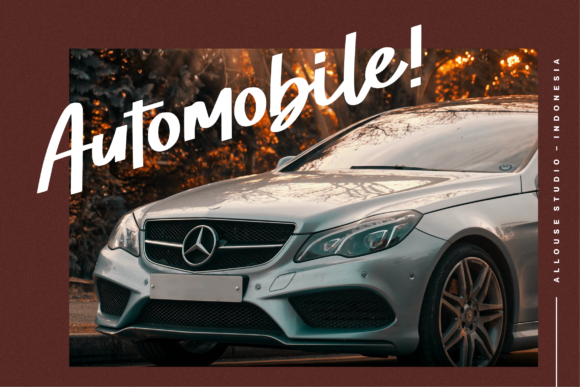 Hummer Miller Font PNG with transparent background - Preview 2