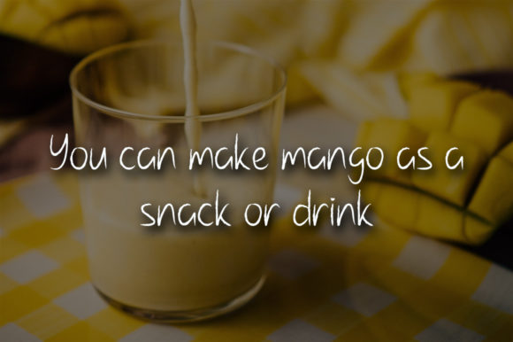Mango Water Font PNG with transparent background - Preview 2