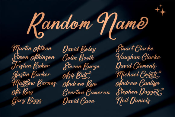 Mountain Brilliant Font PNG with transparent background - Preview 2
