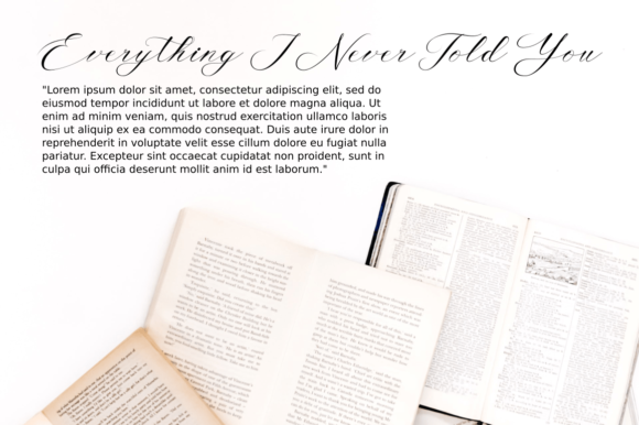 My Autery Font PNG with transparent background - Preview 2