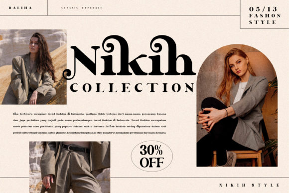 Raliha Font PNG with transparent background - Preview 4