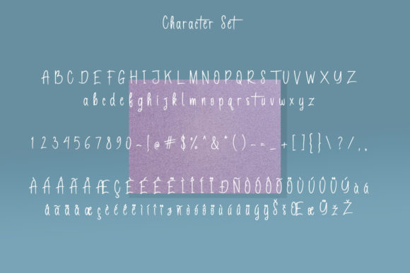 Ramonety Font font preview - 4
