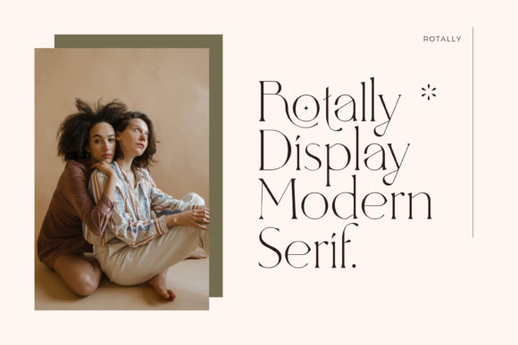 Rotally Font PNG with transparent background - Preview 1