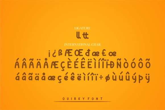 Round Chips Font PNG with transparent background - Preview 4