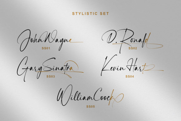 Sign Rathi Font PNG with transparent background - Preview 3