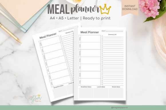 Weekly Meal Planner Printable