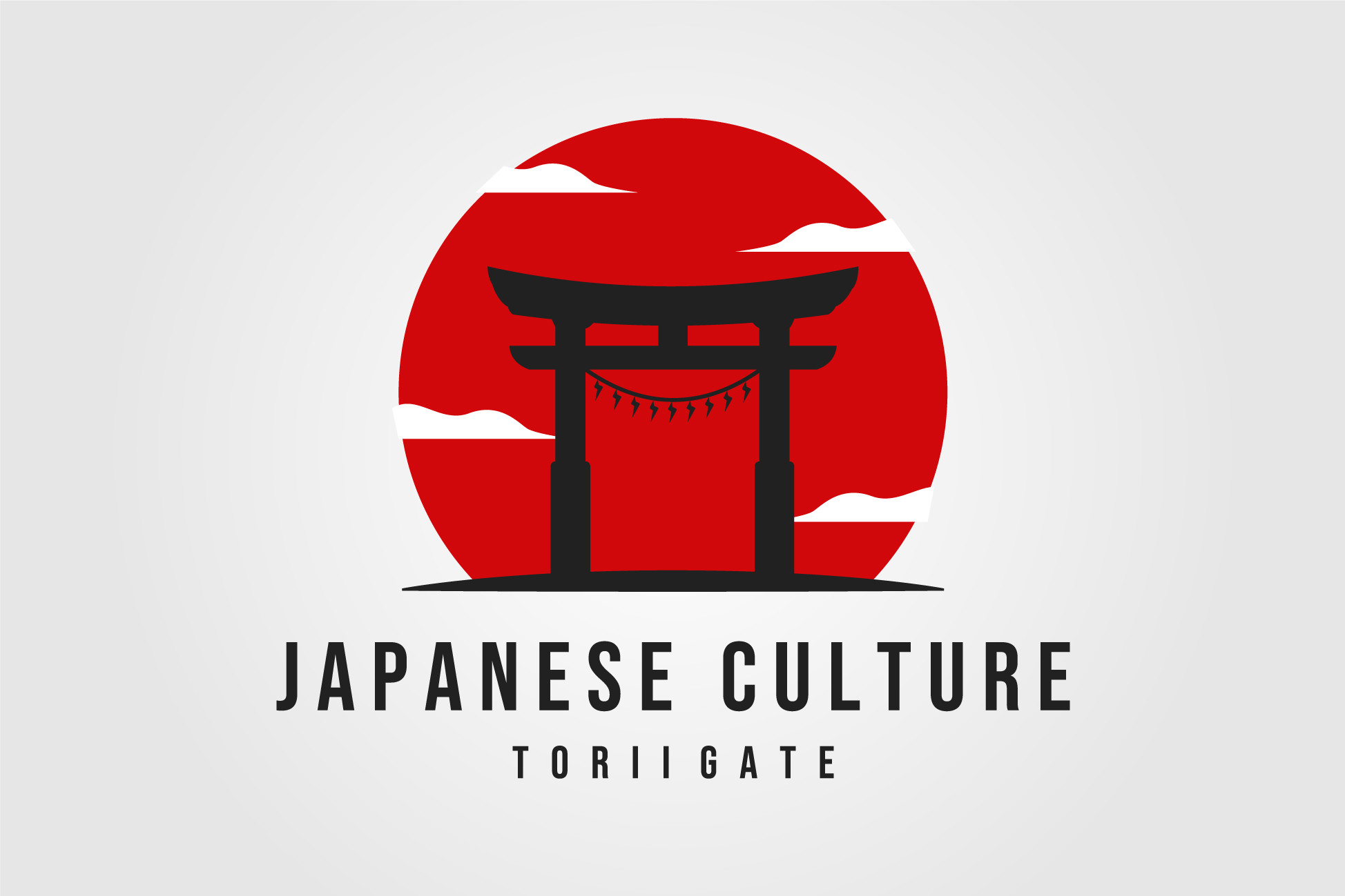 Torii Gate Vintage Minimalist Design