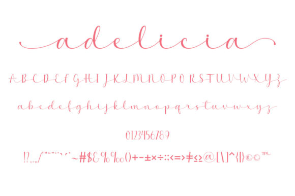 Adelicia Font - Preview 5
