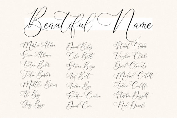 Anatasya Lenttera Font - Preview 1