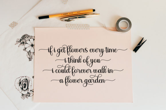 Bongident Script Font - Preview 3
