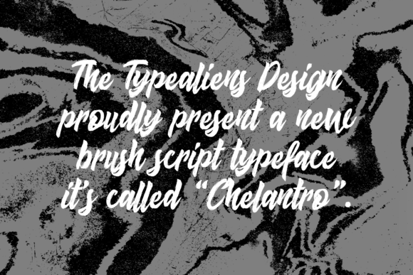Chelantro Font - Preview 1