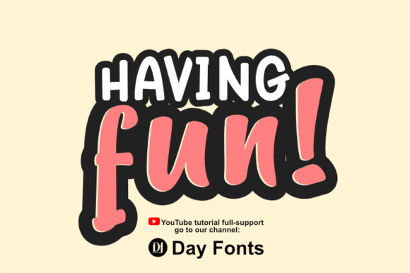 Cutesy Font PNG with transparent background - Preview 2