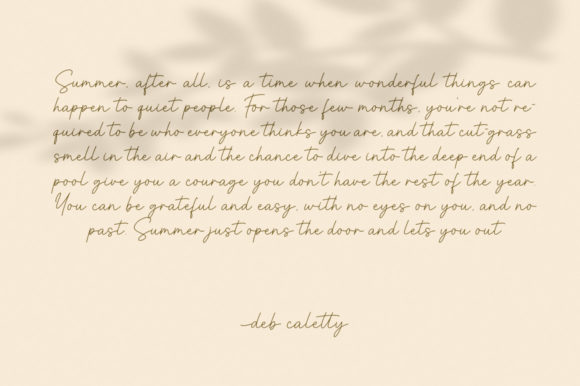 Daisy Font - Preview 6