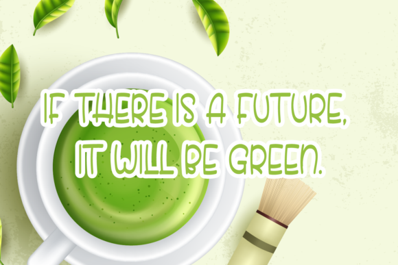 Dear Green Font - Preview 1