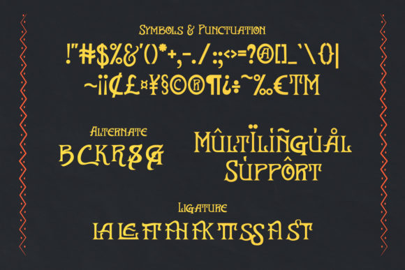 El Mayor Font - Preview 2