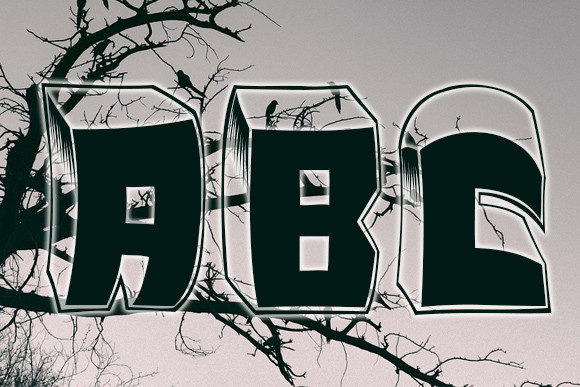 Faint Font PNG with transparent background - Preview 2