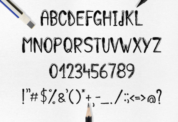 Fierce Ink Font - Preview 1