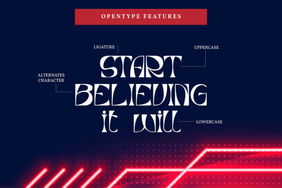 Firemoon Font - Preview 4