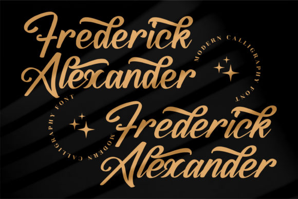 Frederick Alexander Font - Preview 1