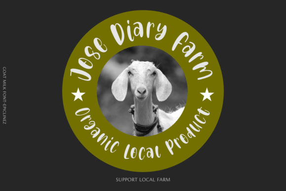 Goat Milk Font - Preview 1