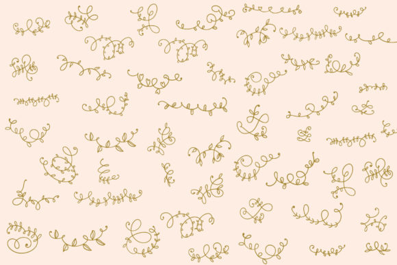 Handrawn Ornaments Font - Preview 1