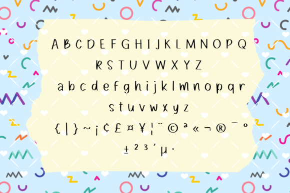 Marmots Font PNG with transparent background - Preview 1