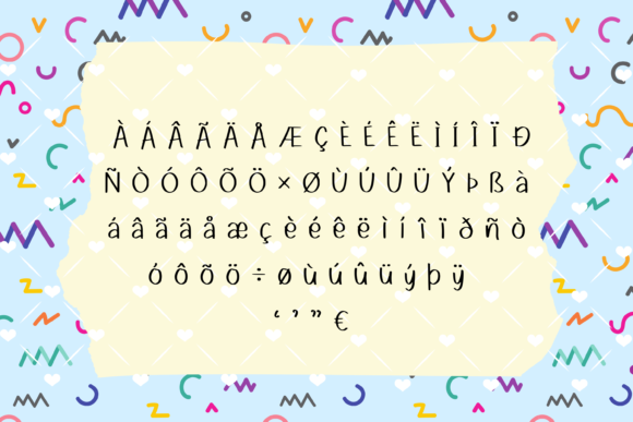 Marmots Font PNG with transparent background - Preview 2