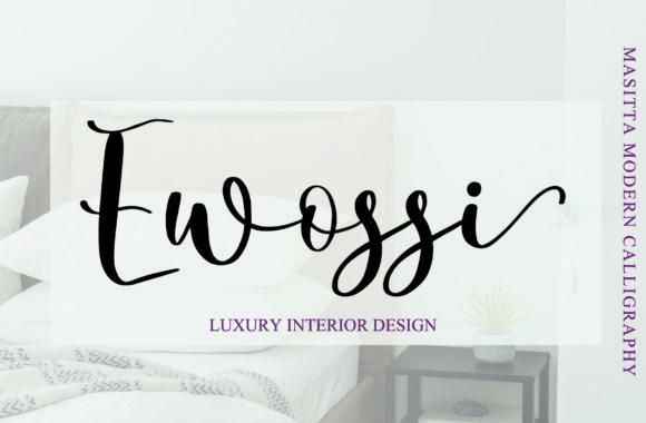 Masitta Font PNG with transparent background - Preview 3