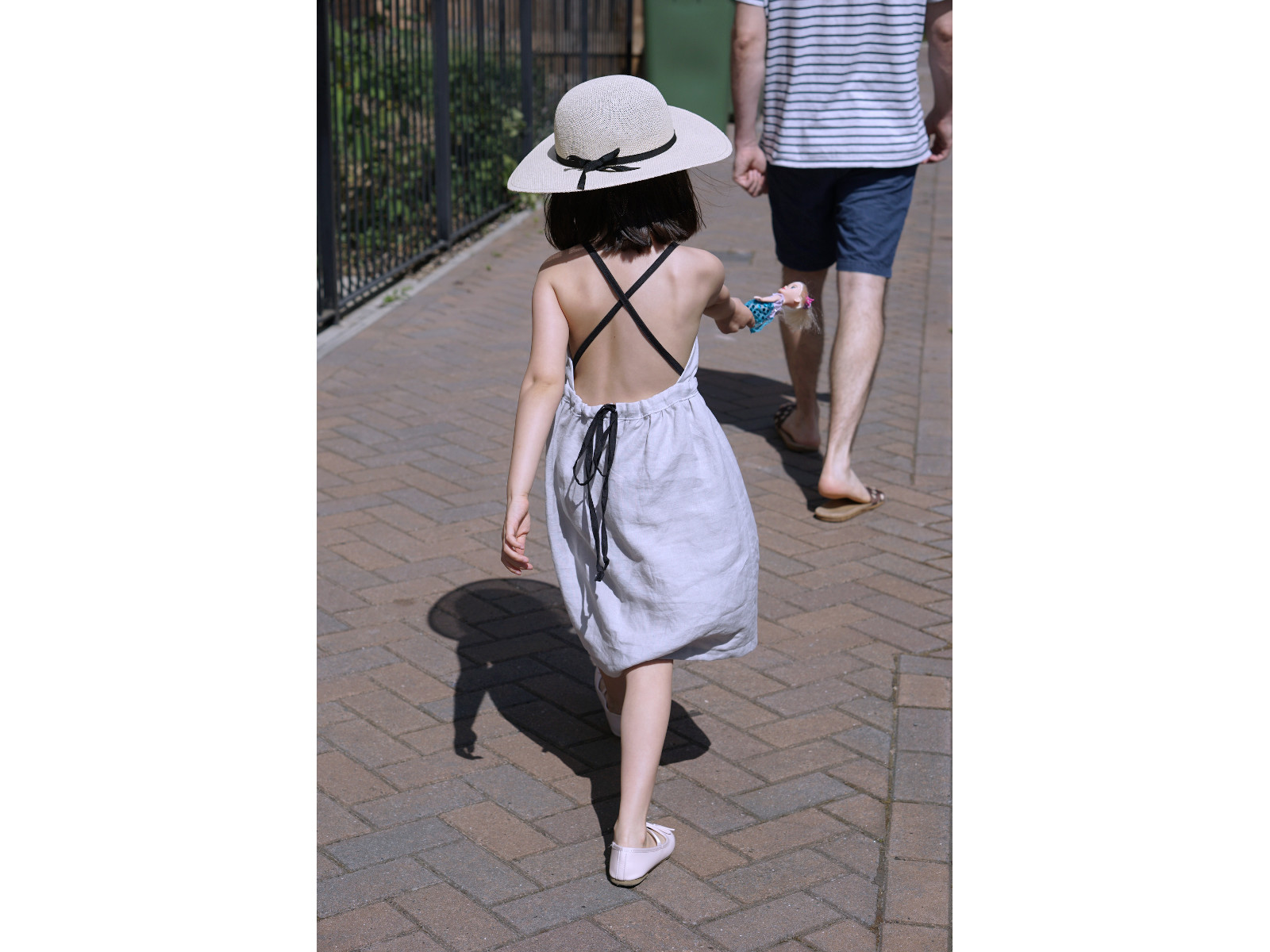 Open Back Dress 2-10 Years Pattern