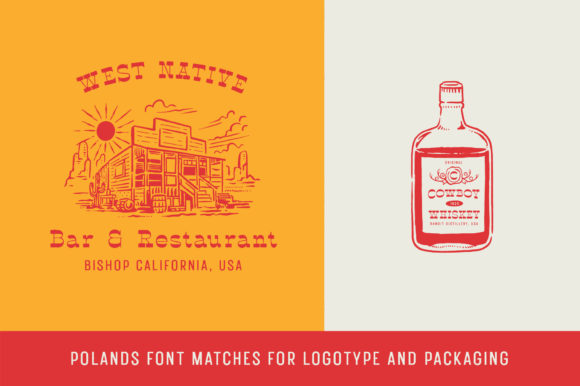 Polands Font PNG with transparent background - Preview 1