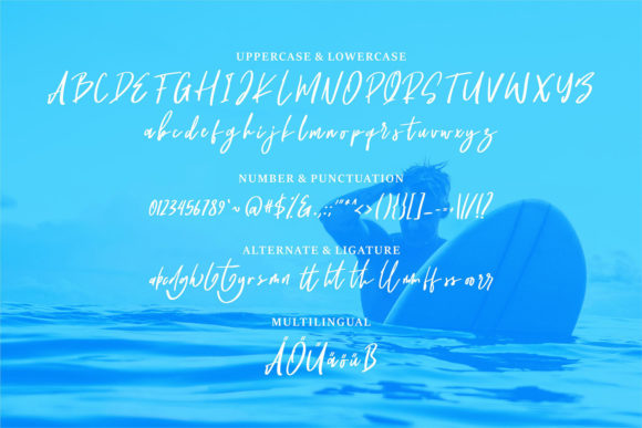 Rosalint Font PNG with transparent background - Preview 5