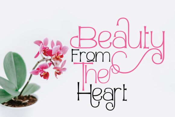 Royal Paradise Font PNG with transparent background - Preview 5