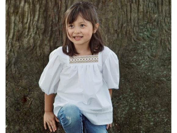 SULA Embroidered Blouse Sewing Pattern