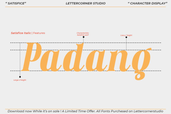 Satisfice Font PNG with transparent background - Preview 5