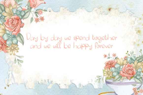 School Smile Font PNG with transparent background - Preview 1